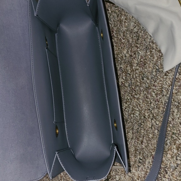 Light blue Blair double chain handle bag - Picture 6 of 6